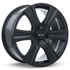 Rtx Alloy Wheel, Aspen 18x8 5x114.3/127 ET35 CB73.1 Satin Black 081771